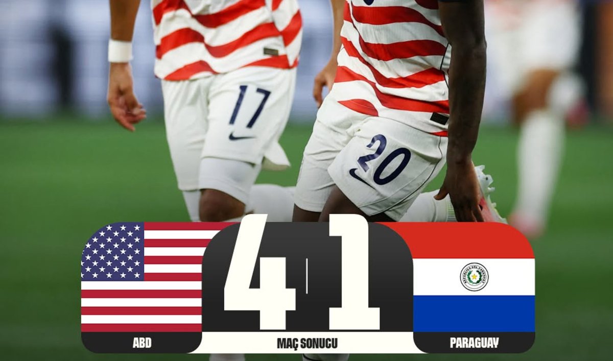 ABD’den Gole Doyuran Açılış! Paraguay’a Farklı Tarife: 4-1