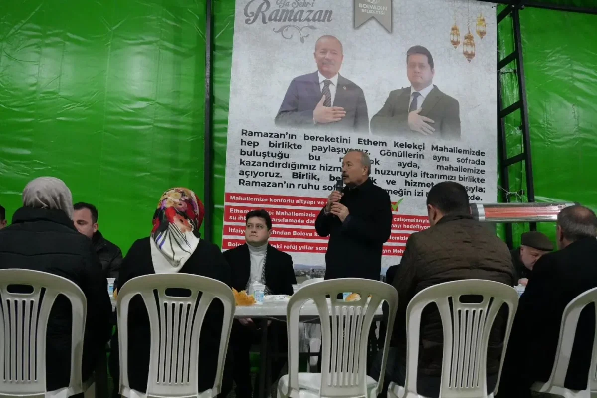 Bolvadin’de Gönül Sofrası Kuruldu: Taytak Vatandaşlarla Aynı Masada