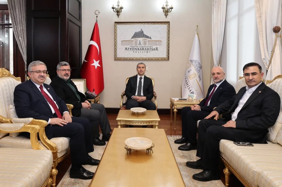 AK Parti Milletvekillerinden Vali Aktaş’a Hayırlı Olsun Ziyareti