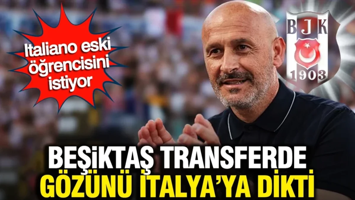 Beşiktaş transferde gözünü İtalya’ya dikti: Vincenzo Italiano eski öğrencisini istiyor