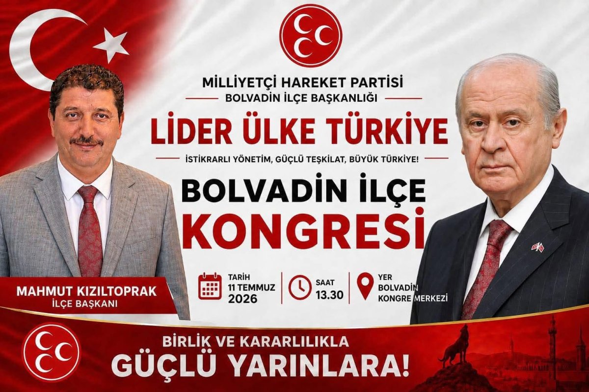 MHP Bolvadin İlçe Kongresi 11 Temmuz'da Yapılacak