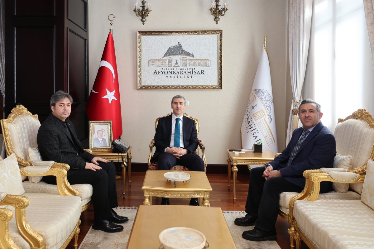 Vali Aktaş’a kurum müdürlerinden hayırlı olsun ziyareti