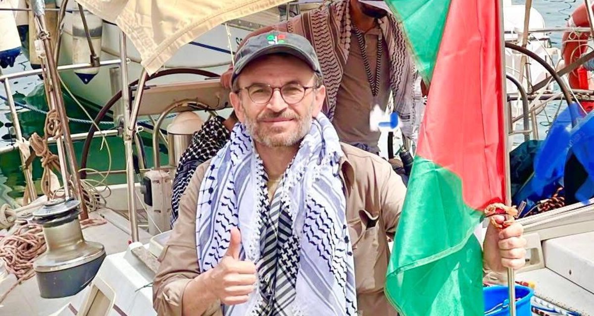 Eğitim-Bir-Sen 1 No’lu Şube Başkanı Mustafa Arslan, SUMUD Filosunda Yer Aldı