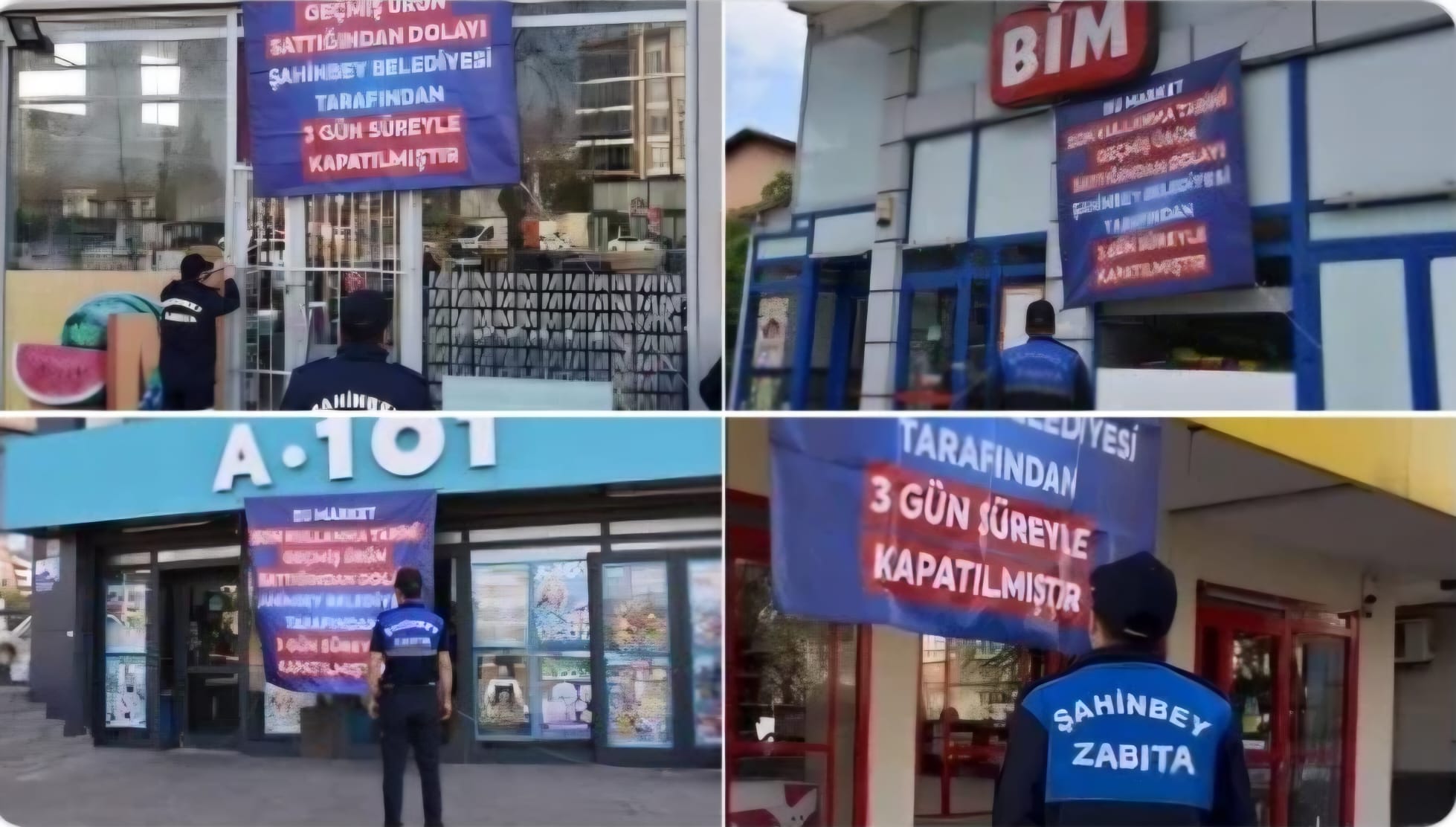 Halk sağlığıyla oynuyorlardı: Belediye cezasını kesti; Bilindik marketlere 3 gün kapatma
