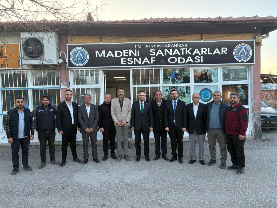 Milletvekili Arslan’dan esnaf odalarına ziyaret