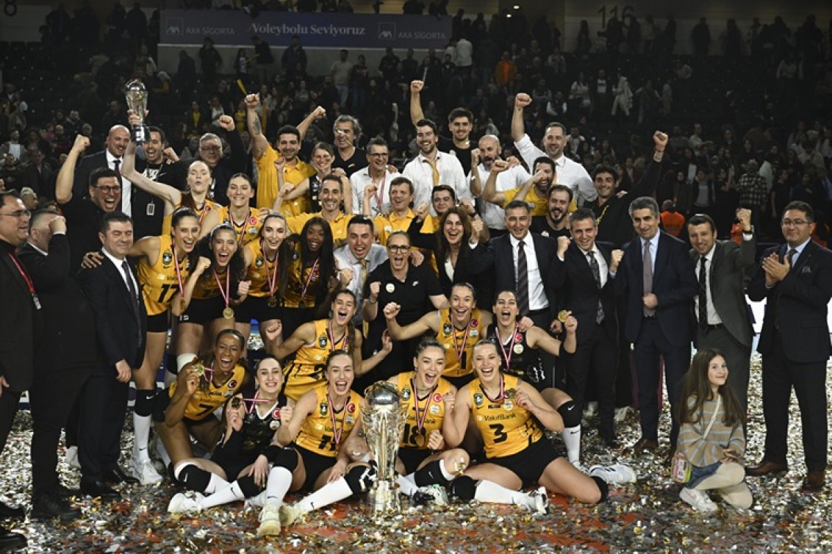 VakıfBank’tan Kupa Voley zaferi