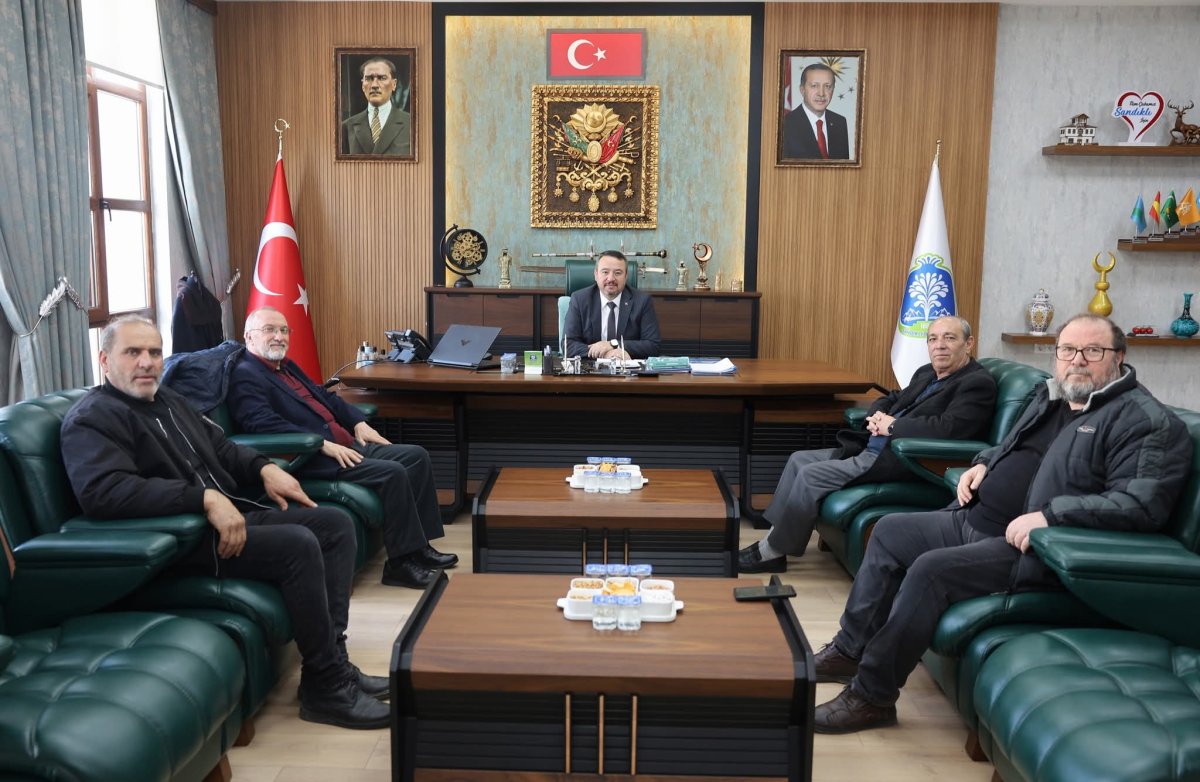 Tüm Emekliler Derneği’nden Başkan Öztaş’a ziyaret