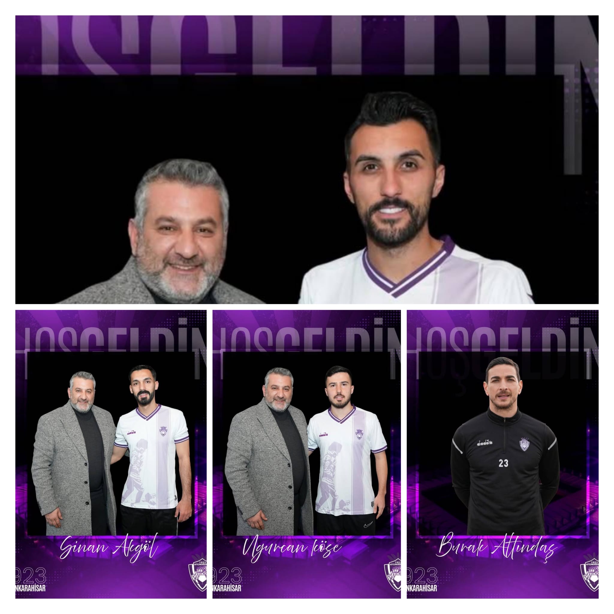 1923 Afyonkarahisarspor’da Transfer Hızlandı: 4 Yeni Takviye