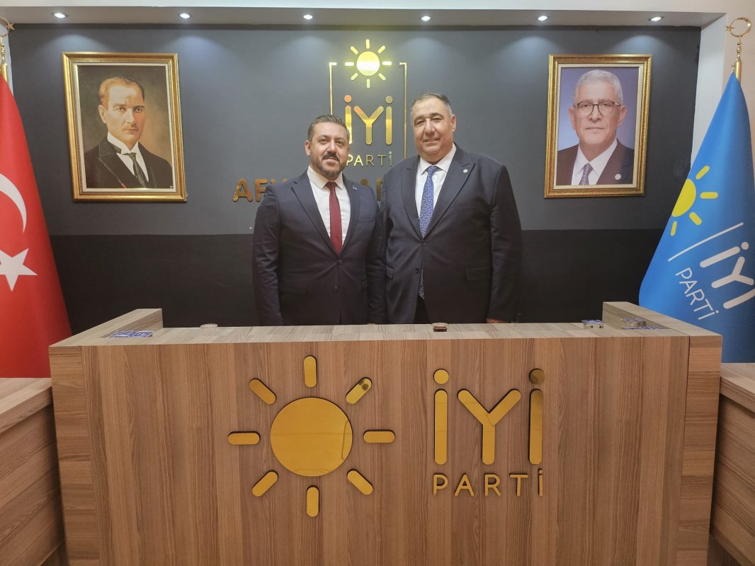 Afyon il başkanlarından İYİ Parti İl Başkanlığına Ziyaret