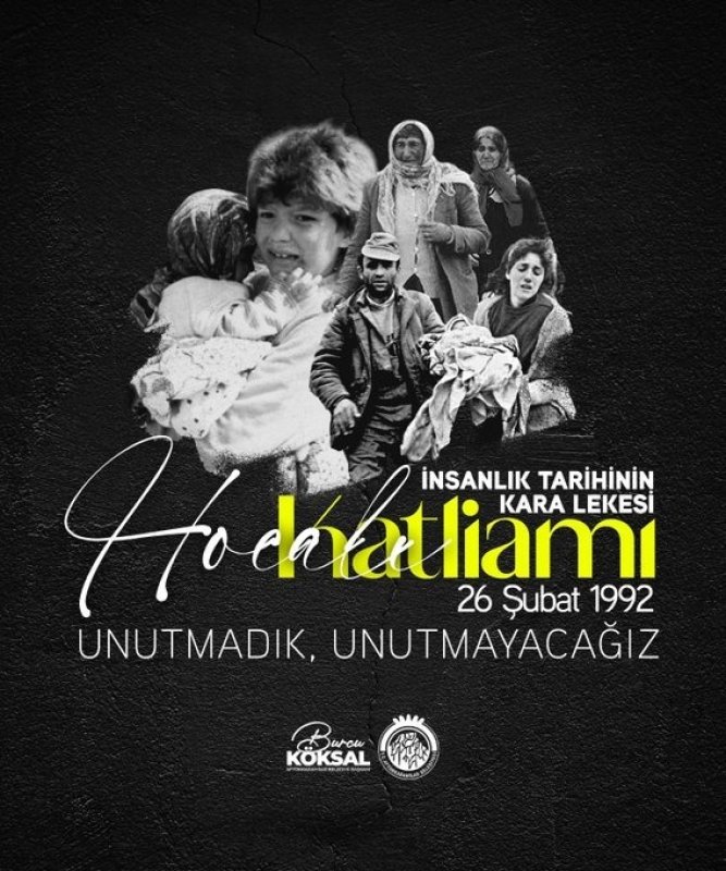 Başkan Köksal: “Unutmadık, unutmayacağız”