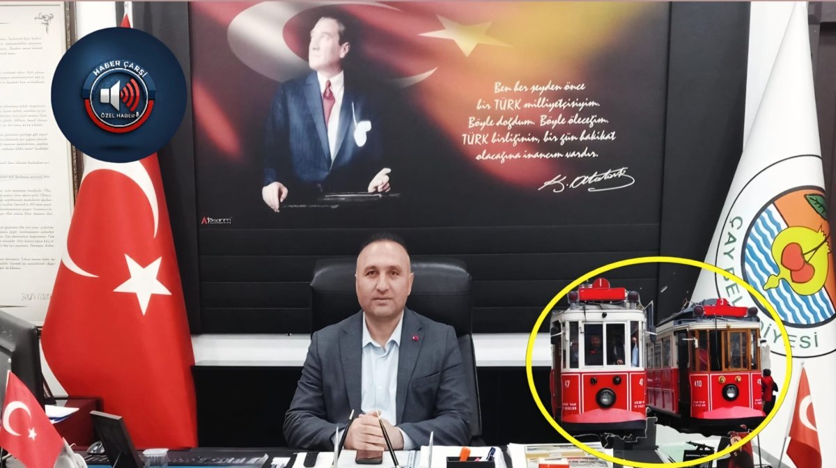 Çay’da Nostaljik Tramvay Projesinin Rayları Geldi