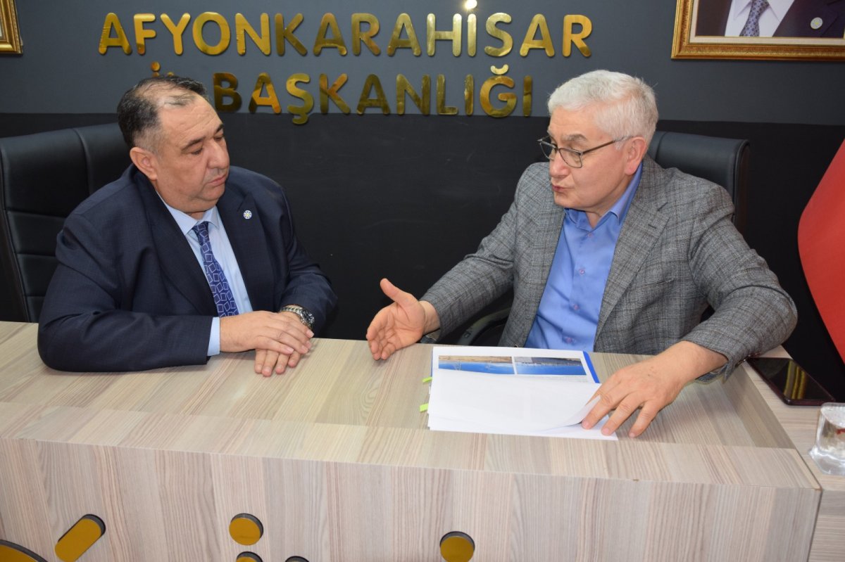 OEDAŞ’tan İYİ Parti İl Başkanı Mısırlıoğlu’na Ziyaret