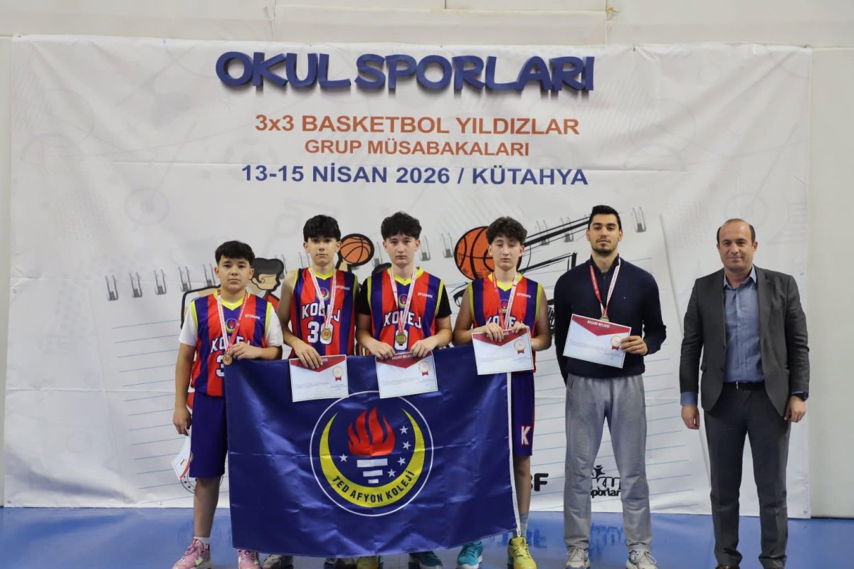 TED Afyon Koleji 3×3 Basketbol Takımı Üst Üste İkinci Kez Türkiye Şampiyonası’nda
