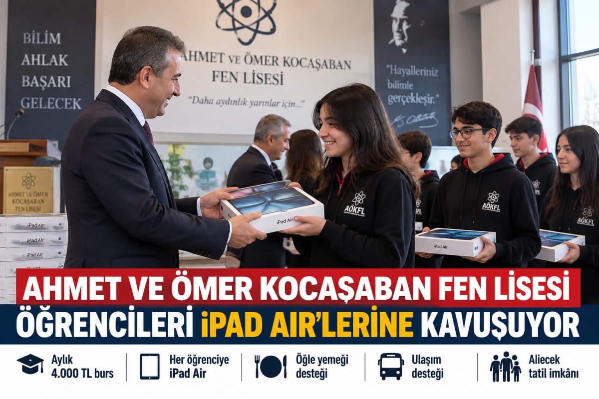 TABLETLERİNE KAVUŞUYOR