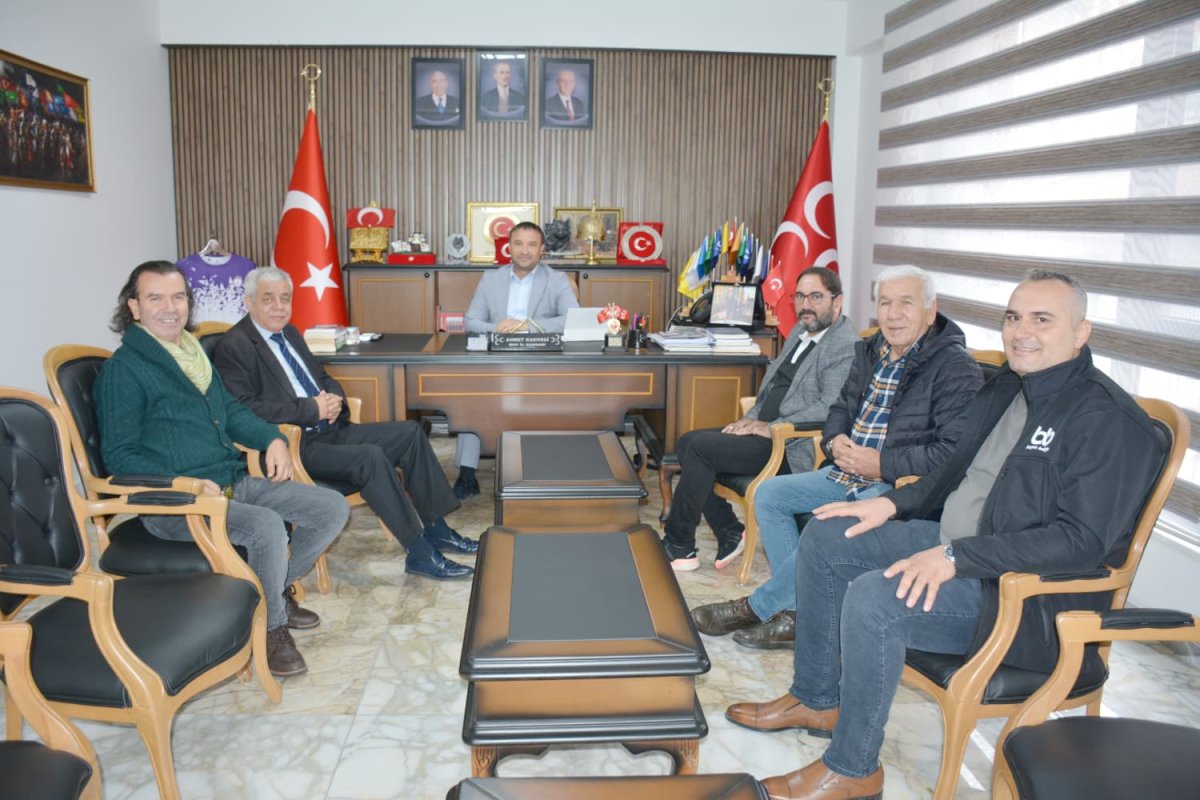 ANADOLU BASIN BİRLİĞİ’NDEN KAHVECİ’YE HAYIRLI OLSUN ZİYARETİ