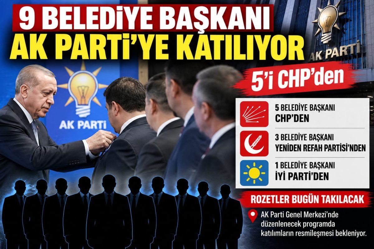 9 Belediye Başkanı
