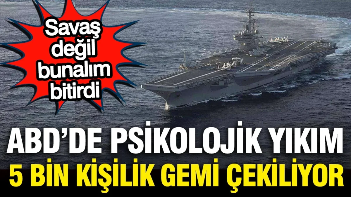 ABD'de psikolojik yıkım