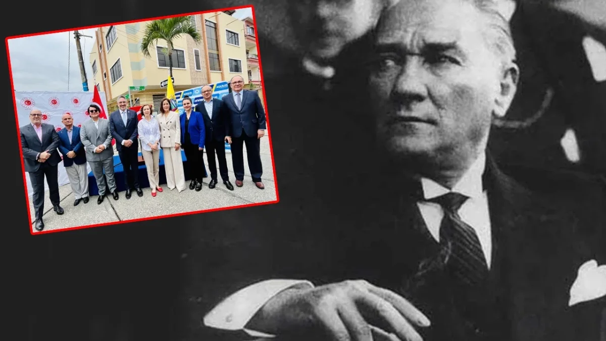 11 bin 741 kilometre uzakta Atatürk Sokağı açıldı