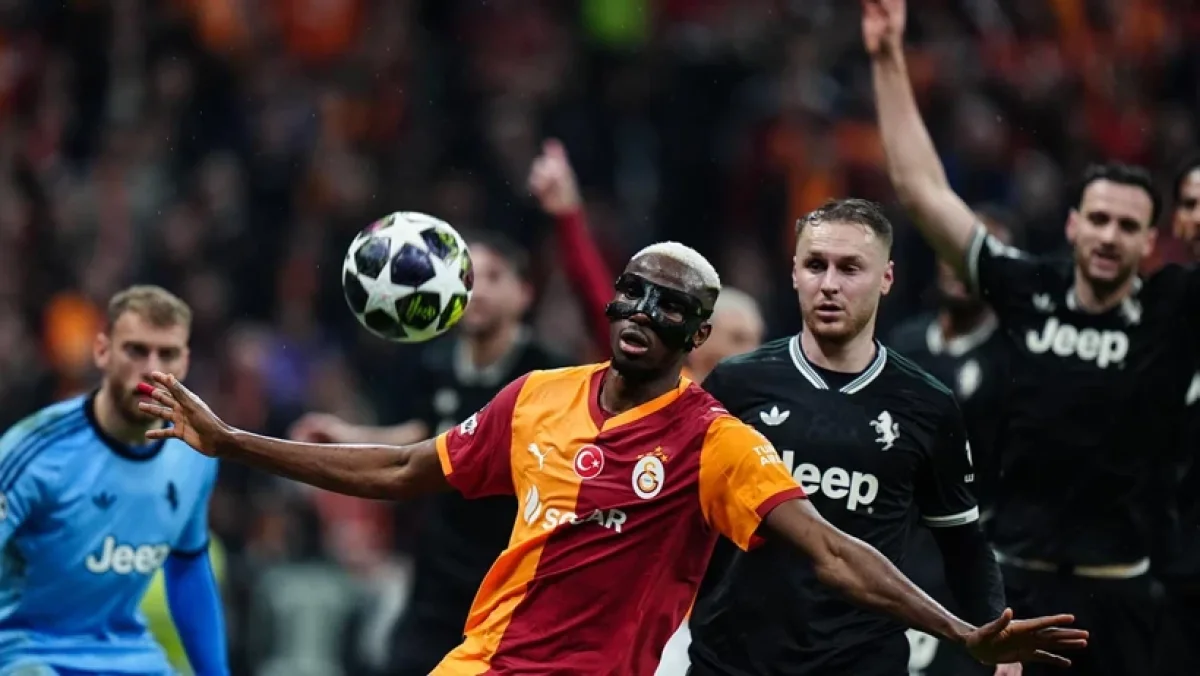 Galatasaray Juventus’u tarihi farkla yenerek turun kapısını araladı