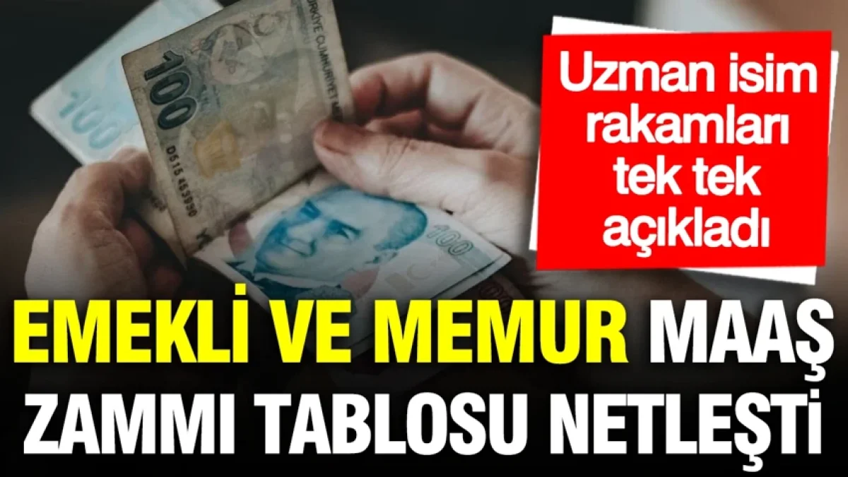 Emekli ve memur maaşlarında temmuz tablosu netleşti: SGK uzmanı açıkladı