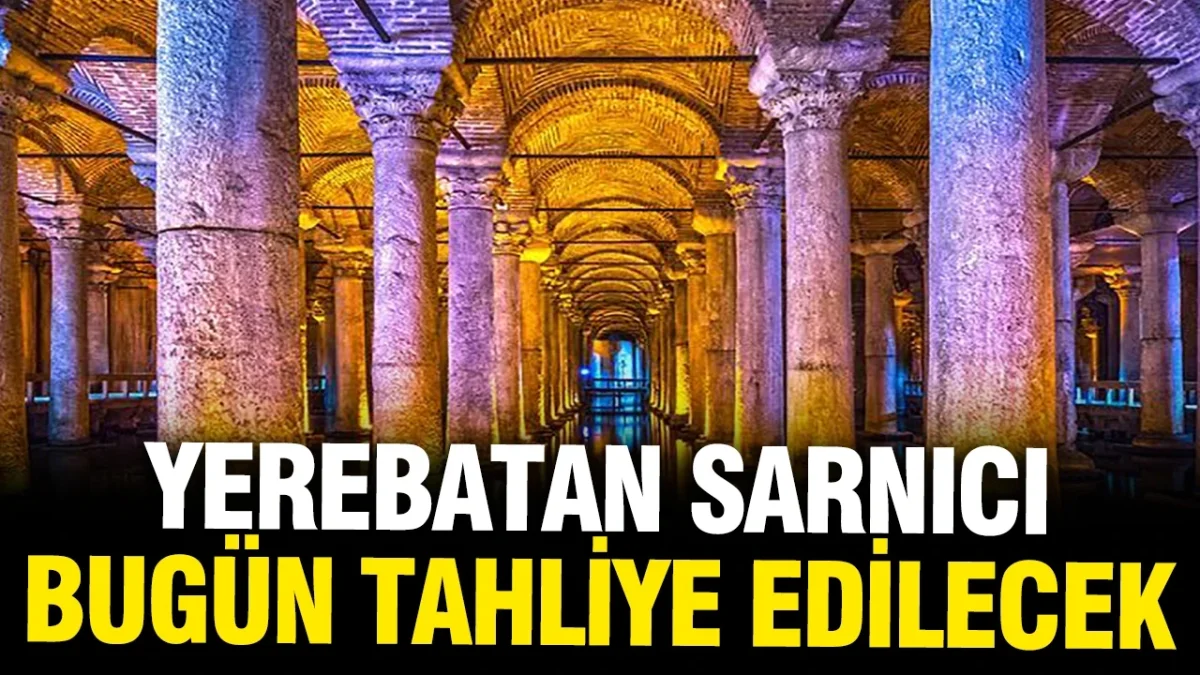 İBB'nin ayağa kaldırdığı Yerebatan Sarnıcı tahliye ediliyor