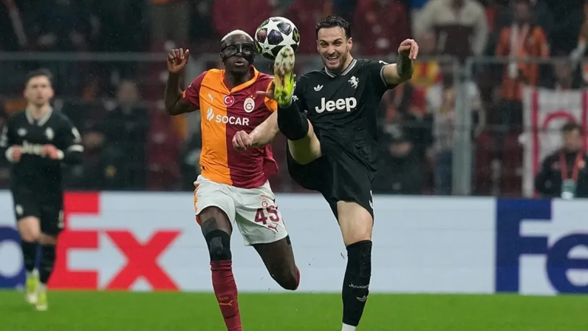 Juventus-Galatasaray maçının ilk 11'leri belli oldu