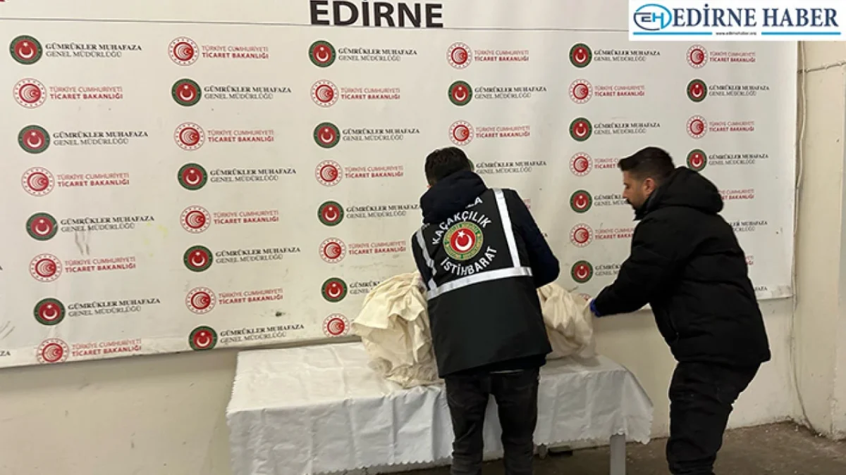 Uluslararası Uyuşturucu Sevkiyatına Darbe: Edirne’de 240 Kilo Skunk Ele Geçirildi