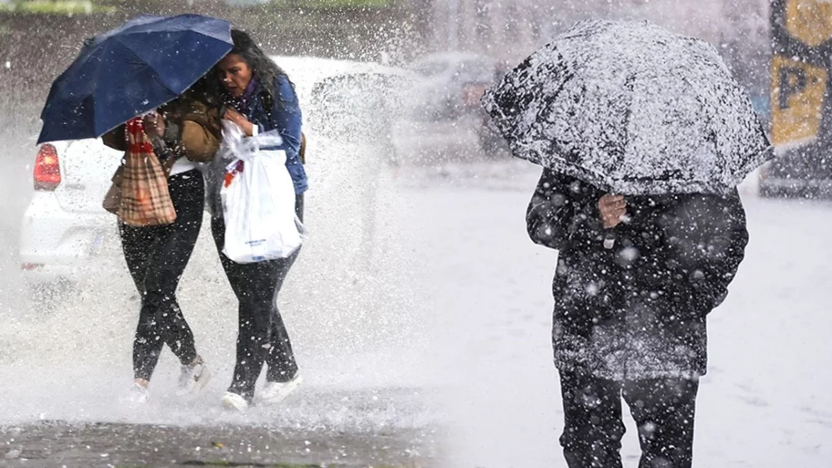 Meteoroloji’den çok kuvvetli sağanak ve kar yağışı uyarısı: 17 ilde etkili olacak