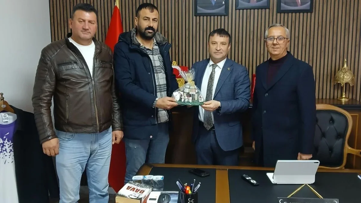 Yayla’dan Başkan Kahveci’ye Ziyaret