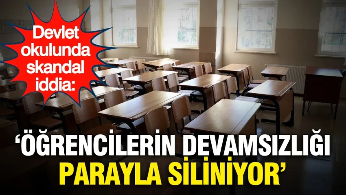 Devlet okulunda skandal iddia: 