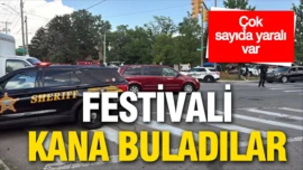 Ohio'da festival kana bulandı: Çok sayıda yaralı var