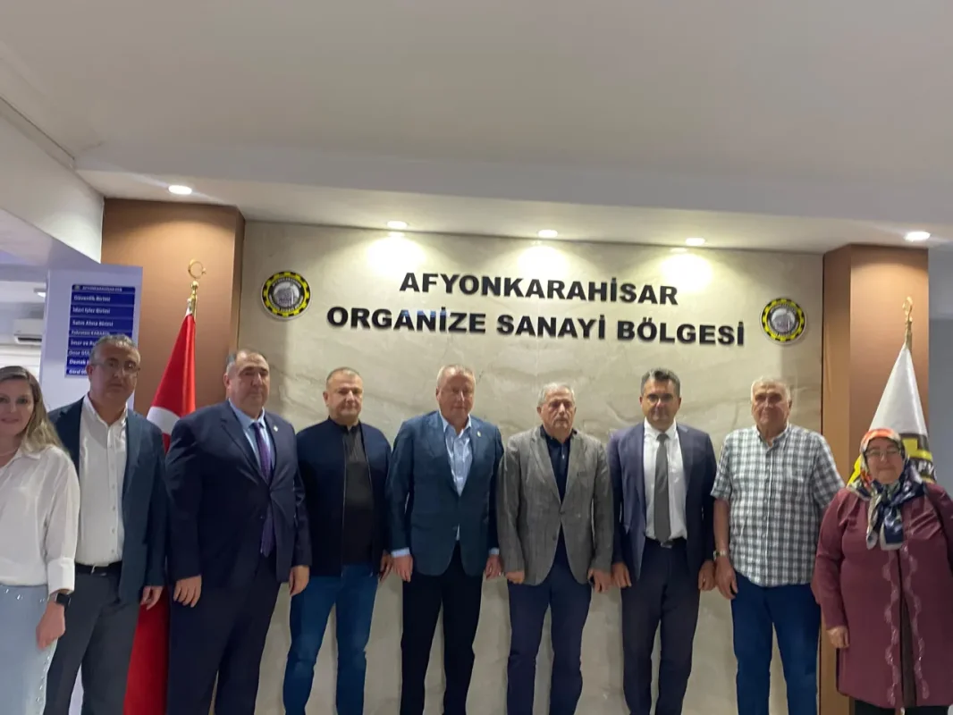 İYİ Parti Heyetinden OSB Başkanı Bekir Yeşilay’a Ziyaret