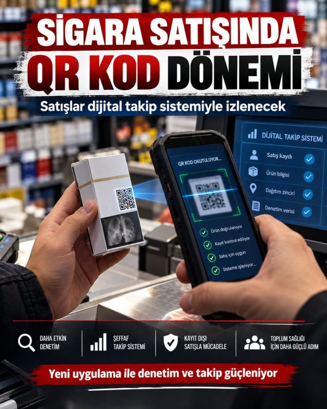 Sigara satışında QR dönemi başlıyor