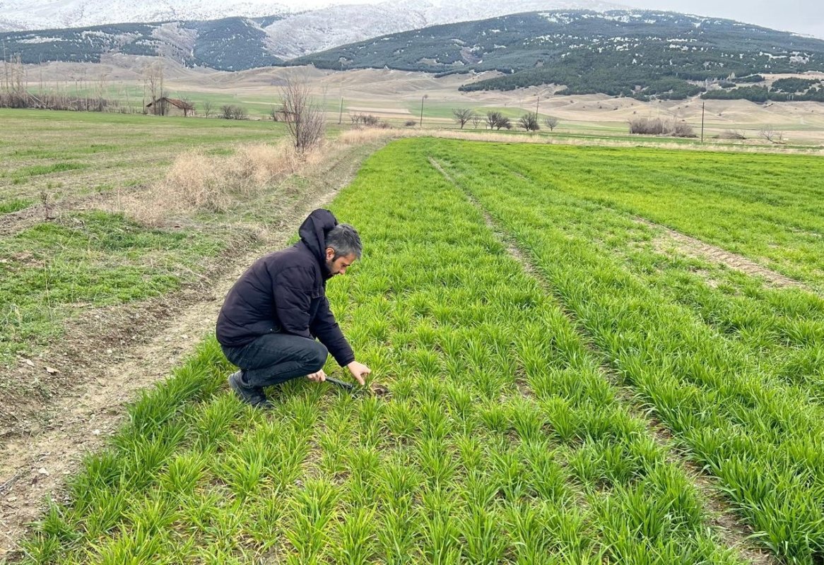 Tarımda verim için sahada yoğun mesai
