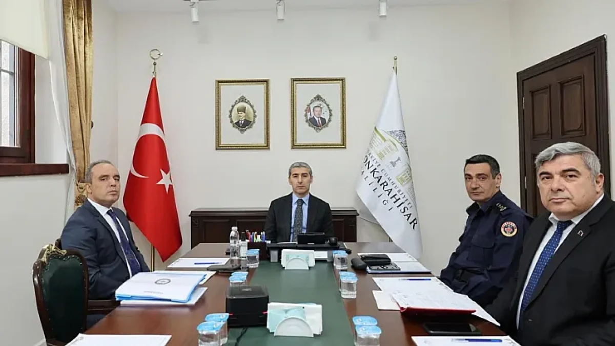 Vali Aktaş, İçişleri Ve Milli Eğitim Bakanları İle Toplantıya Katıldı