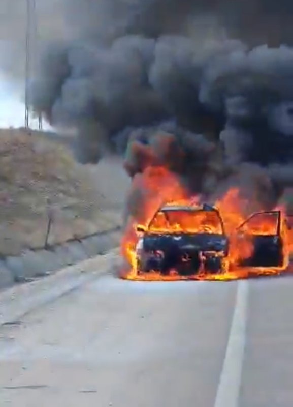 İstanbul’dan aldı, Afyon yolunda yandı