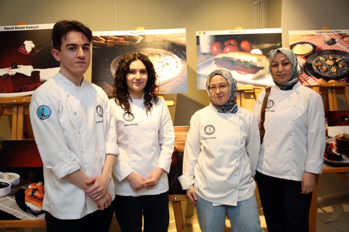 AKÜ’de gastronomi sanatı objektife taşındı