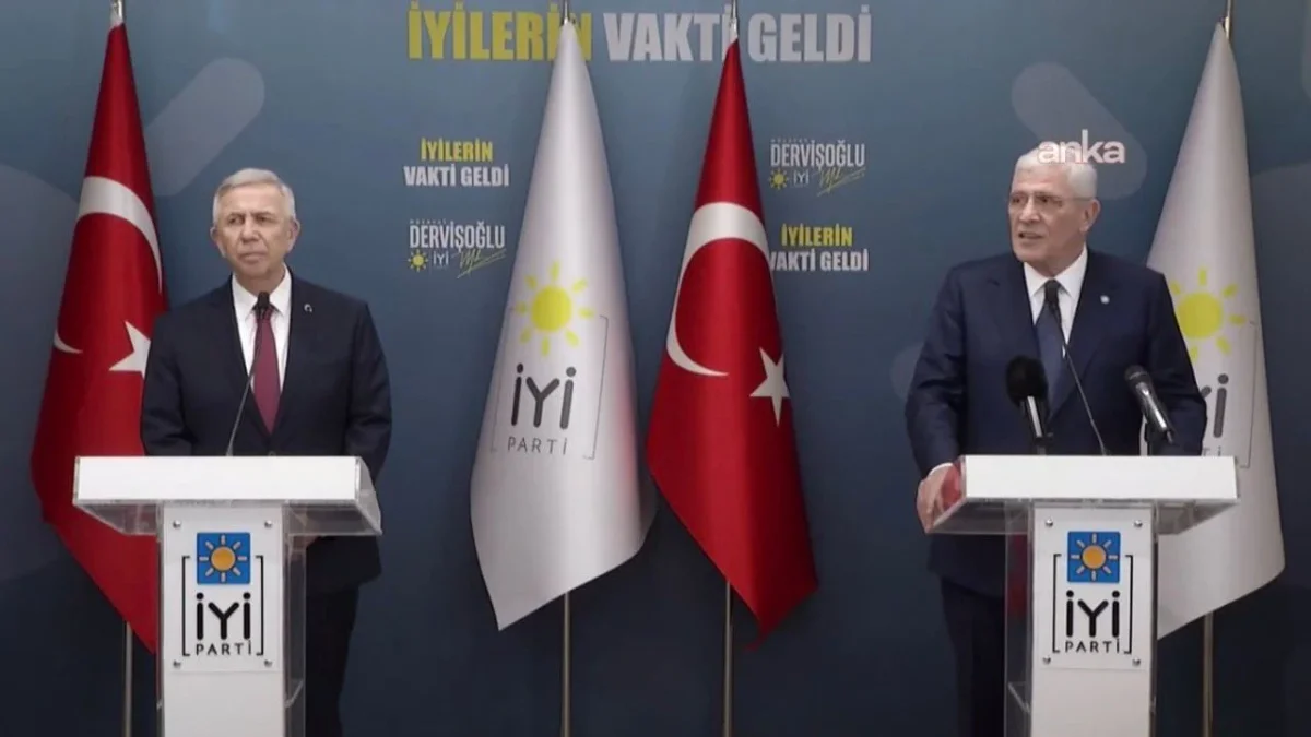 Mansur Yavaş'tan Müsavat Dervişoğlu'na ziyaret: İkiliden erken seçim çağrısı